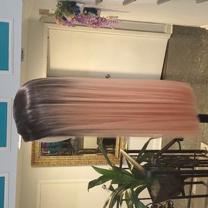 Lace front premium synthetic wig